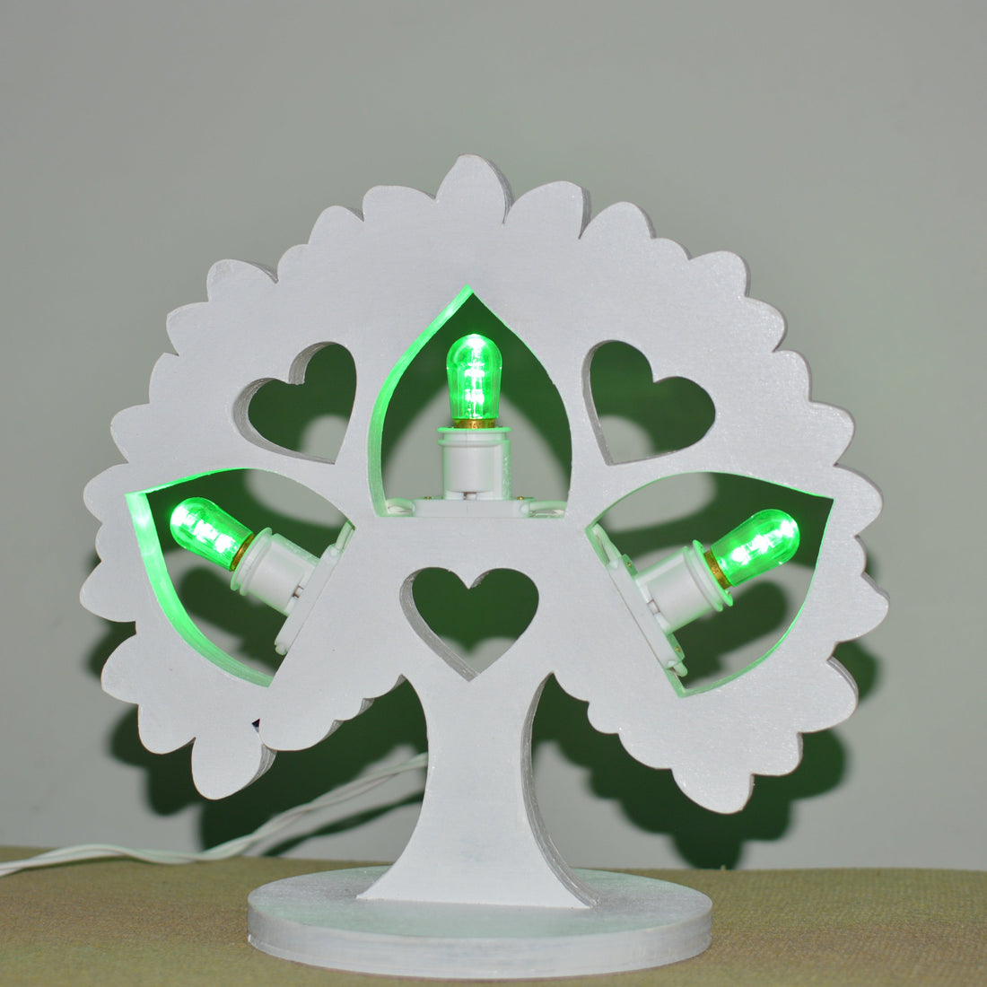 Luminaria Albero cuori 