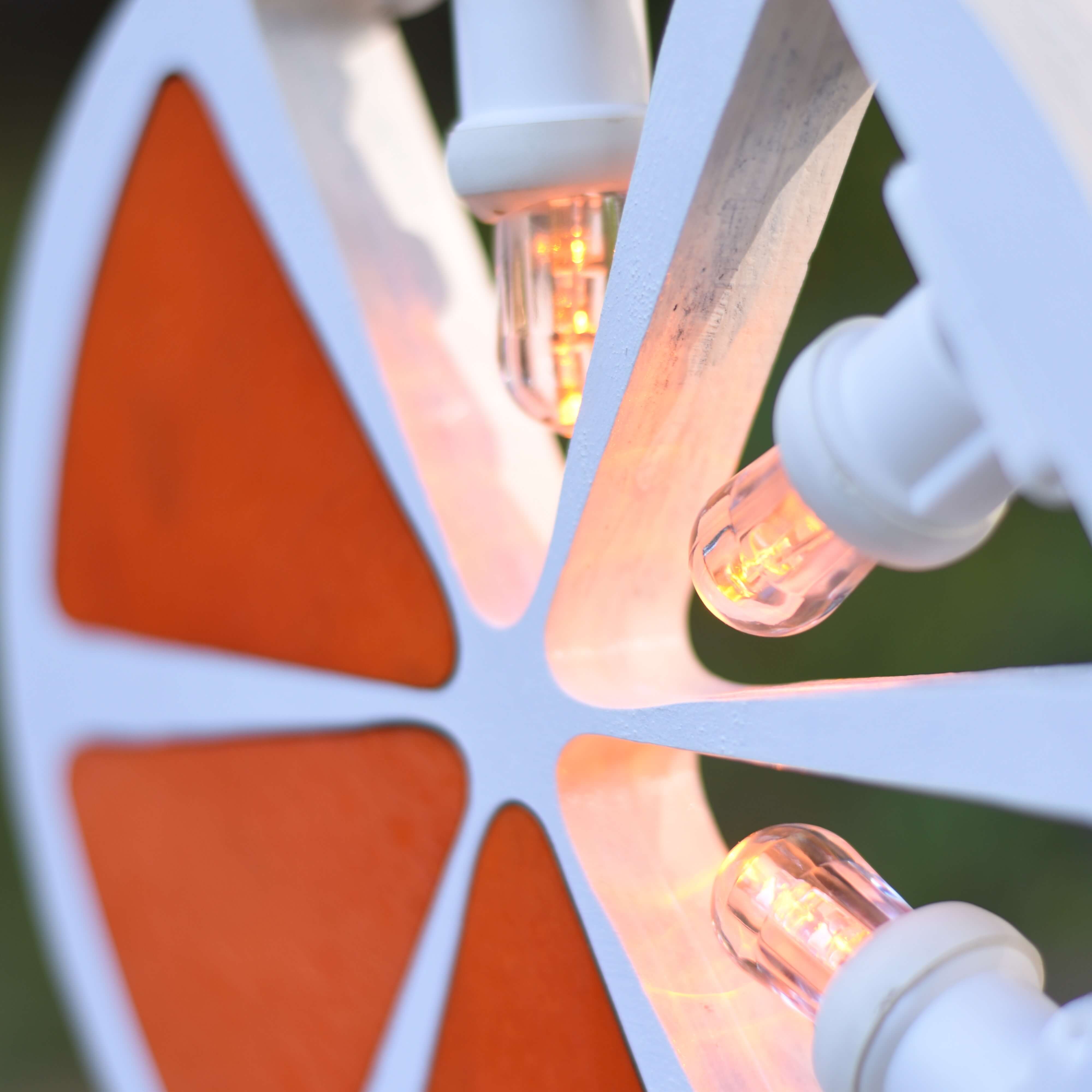 Luminaria Arancio Idea's Cottage di Brunetti Marco