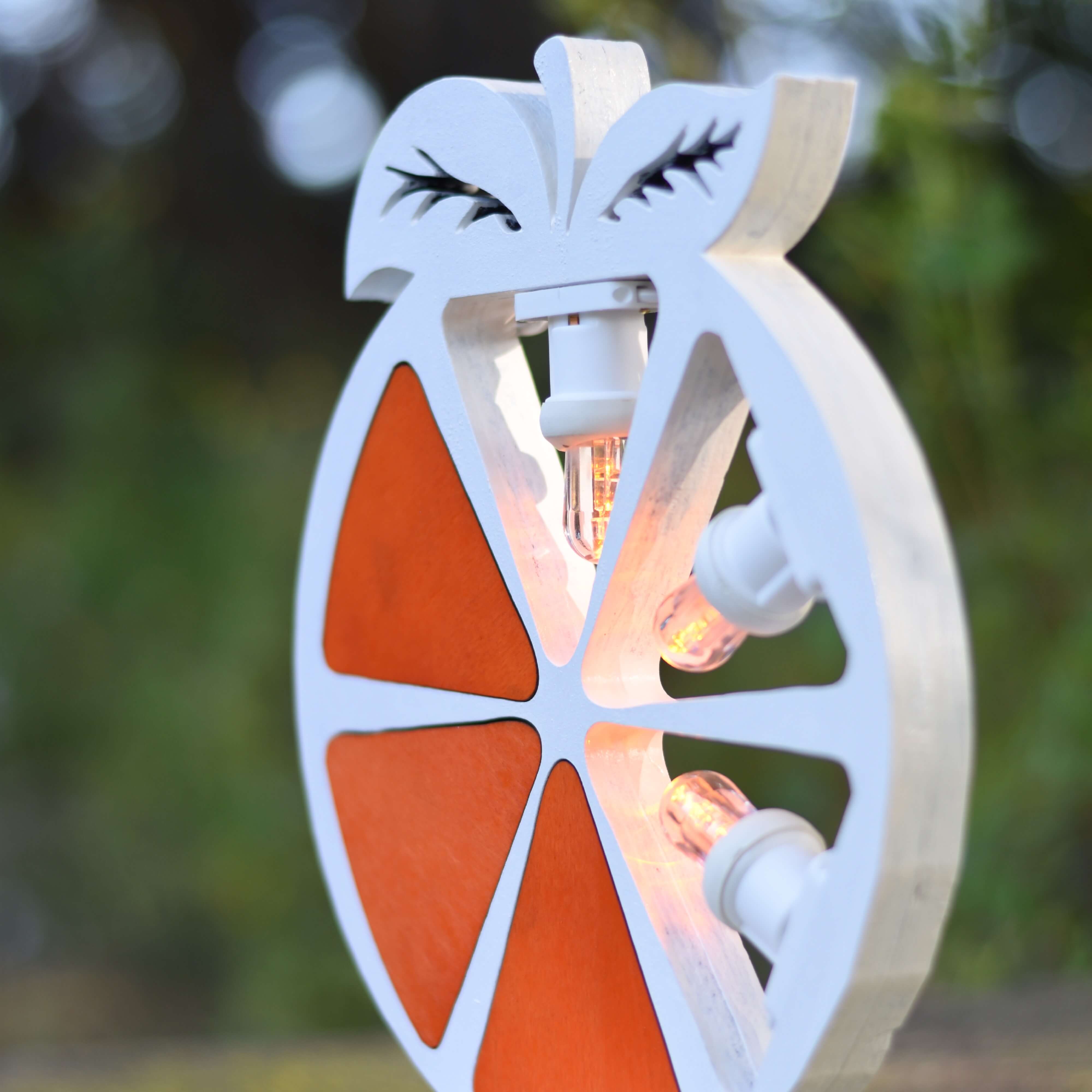 Luminaria Arancio Idea's Cottage di Brunetti Marco