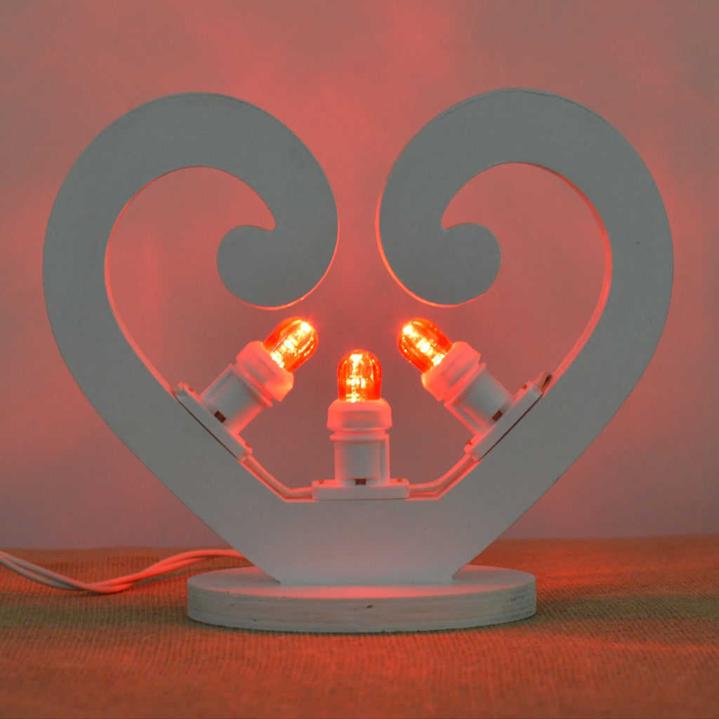 Luminaria Cuore da tavolo 