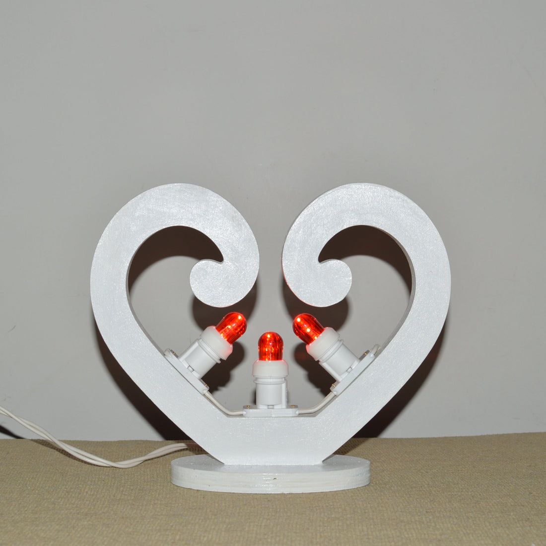 Luminaria Cuore da tavolo 