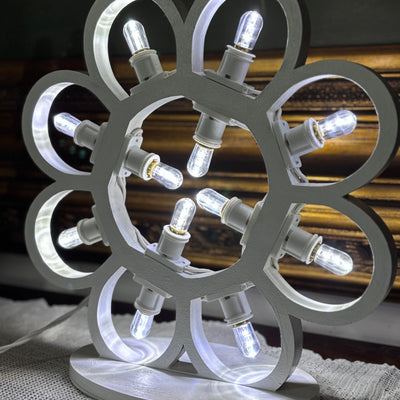 Luminaria Margherita con base 