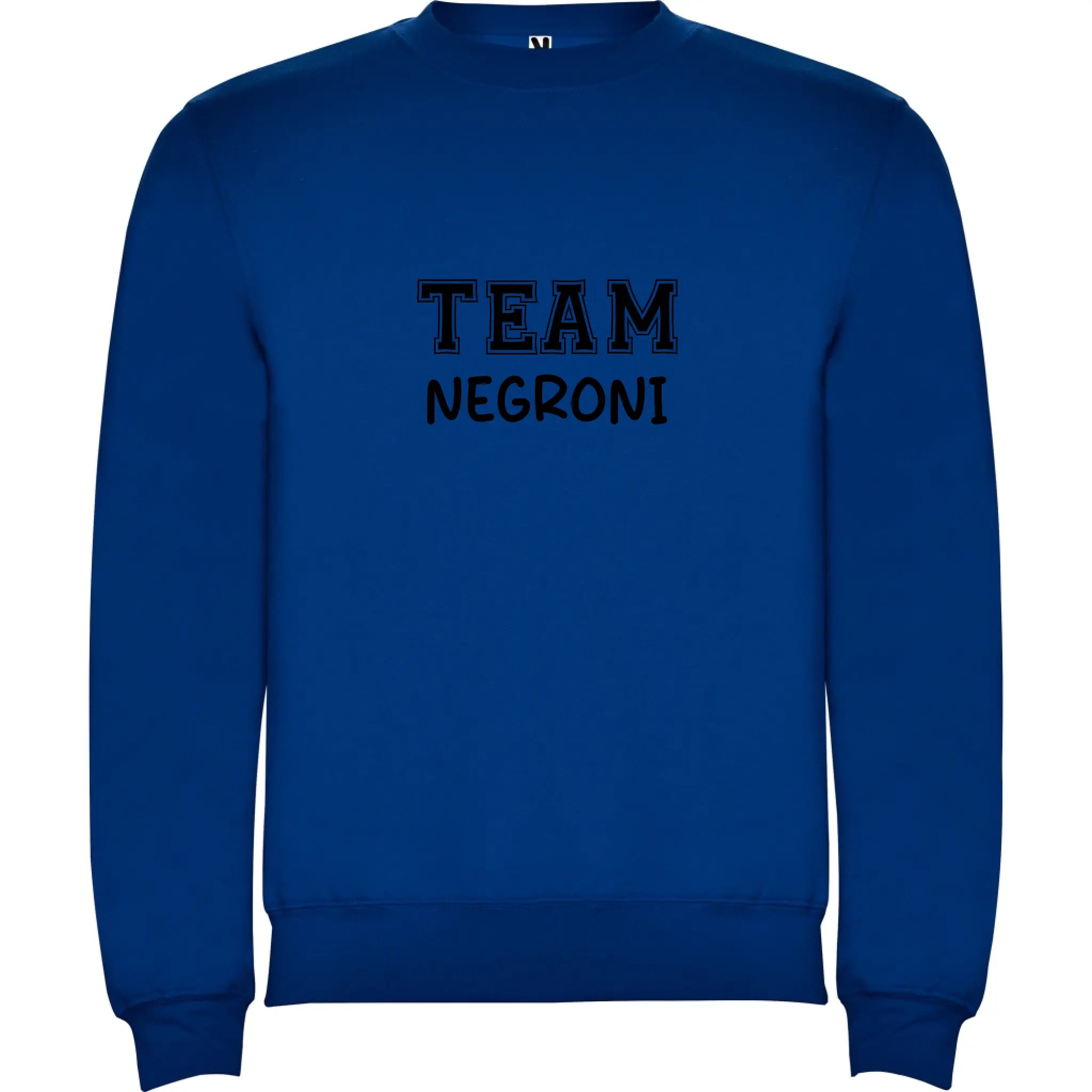 Felpa Team Unisex personalizzabile in stile College 
