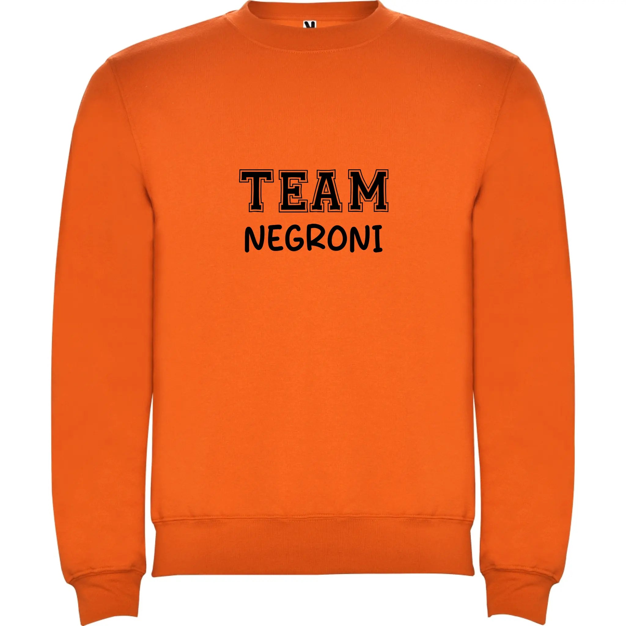 Felpa Team Unisex personalizzabile in stile College 