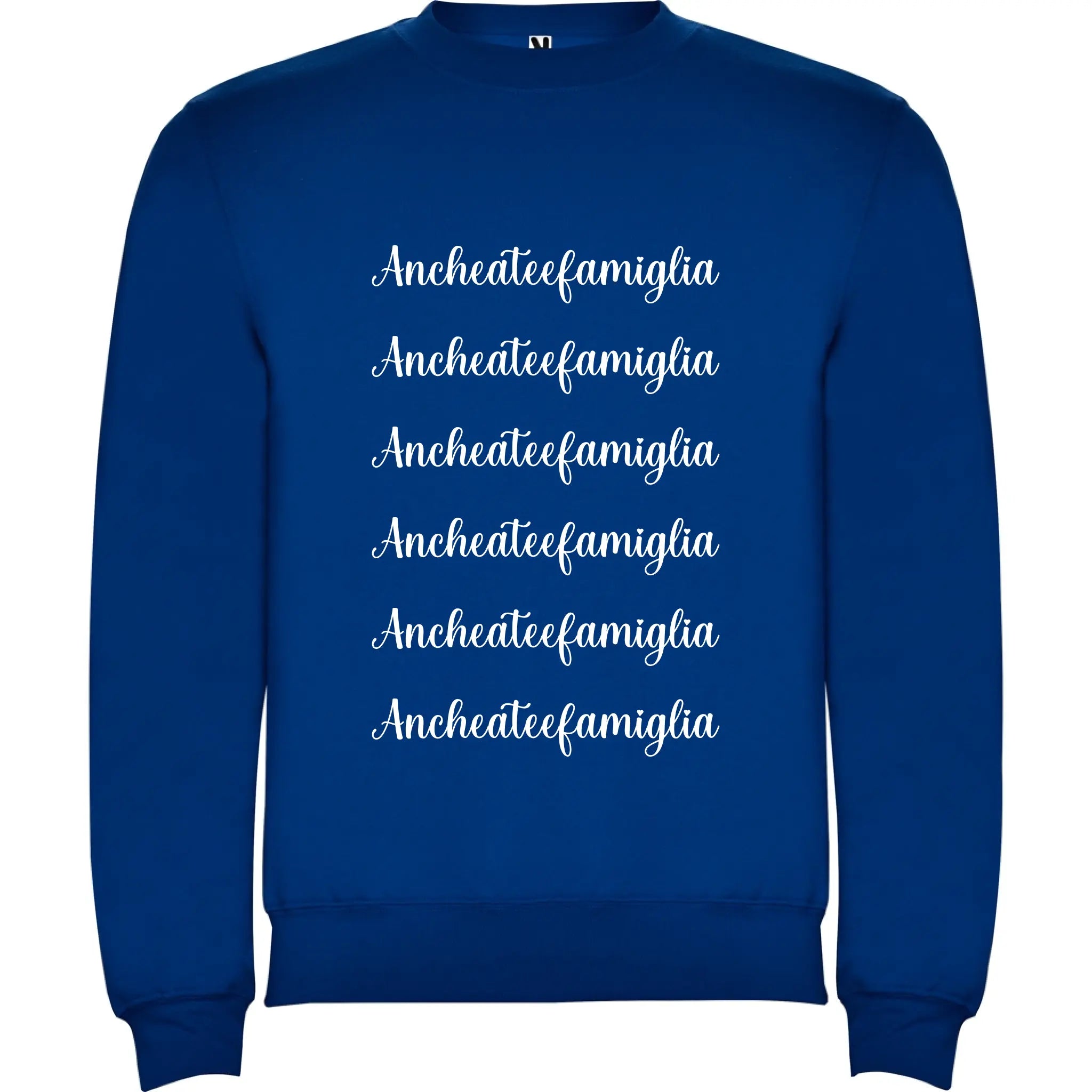 Felpa Unisex personalizzabile Anche a te e Famiglia 