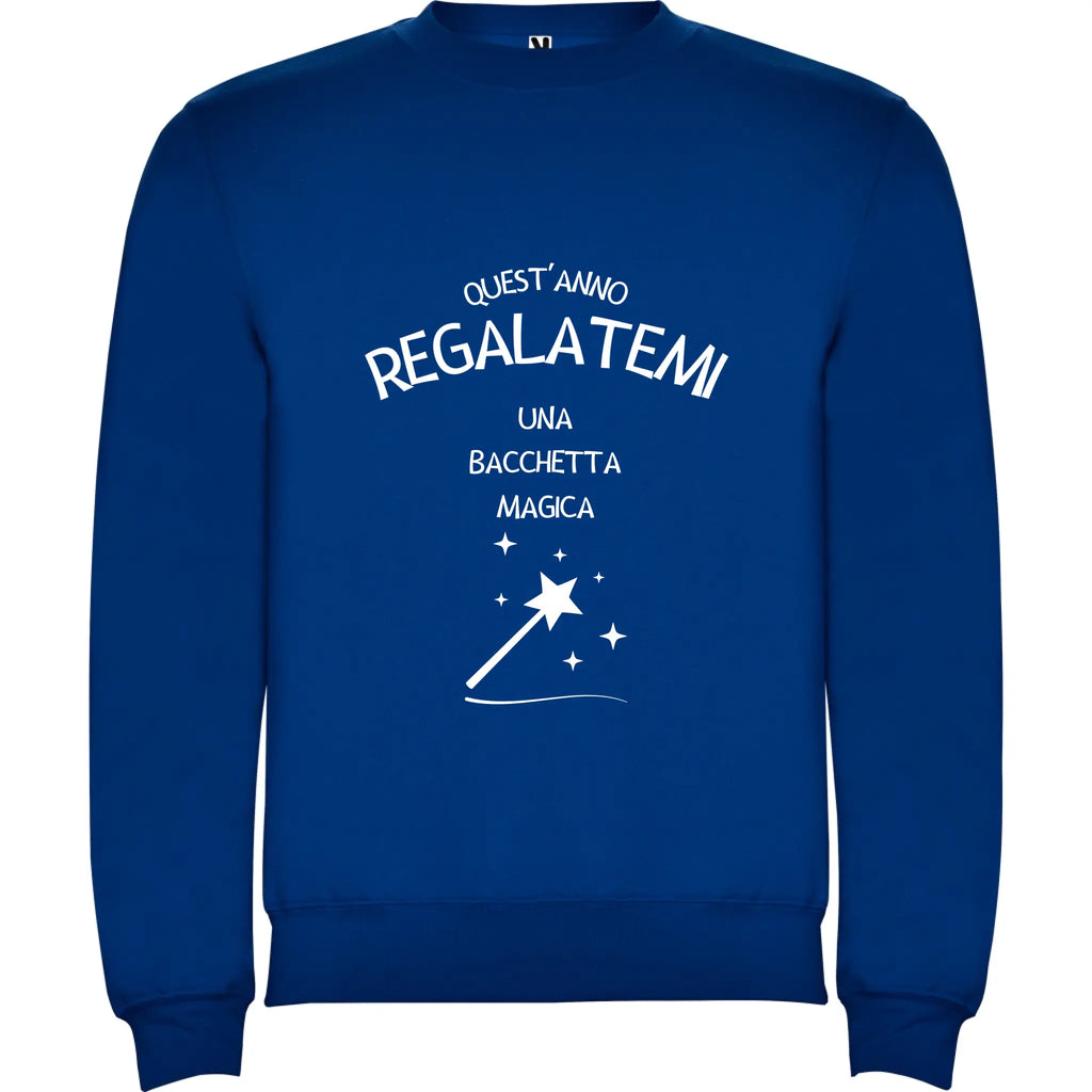 Felpa Unisex personalizzabile Bacchetta magica 