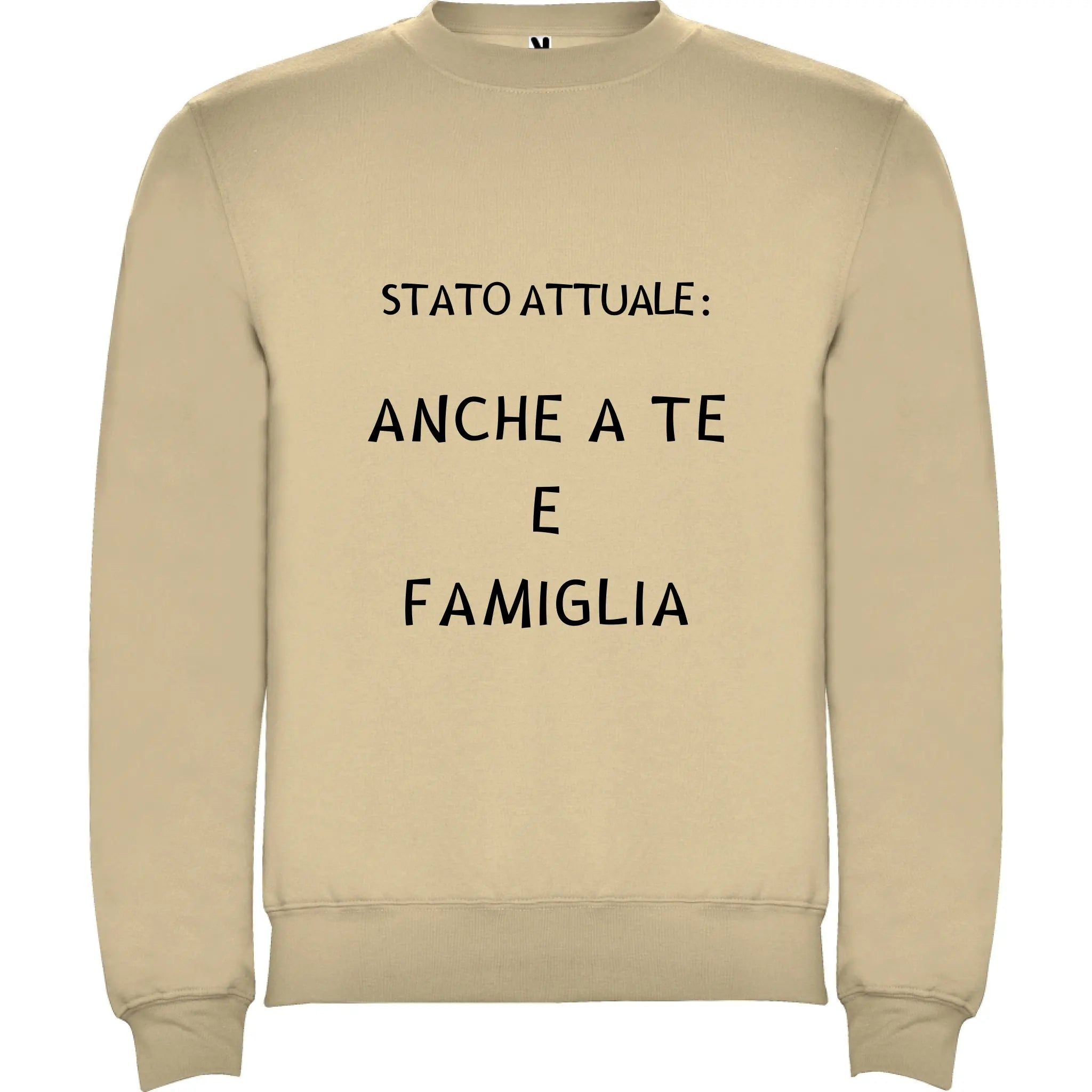 Felpa Unisex personalizzabile Stato Attuale 
