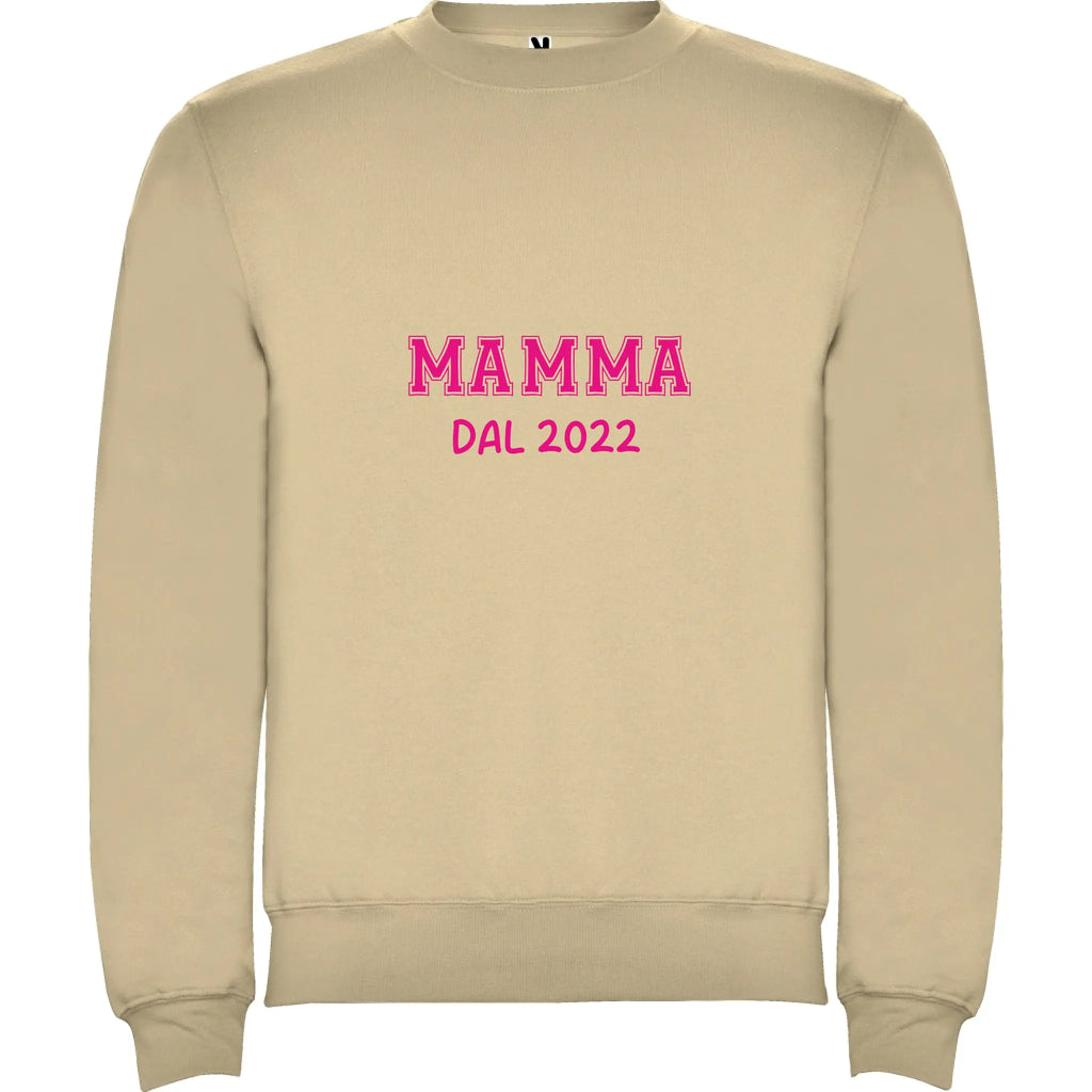 Felpa Unisex personalizzabile in stile College 