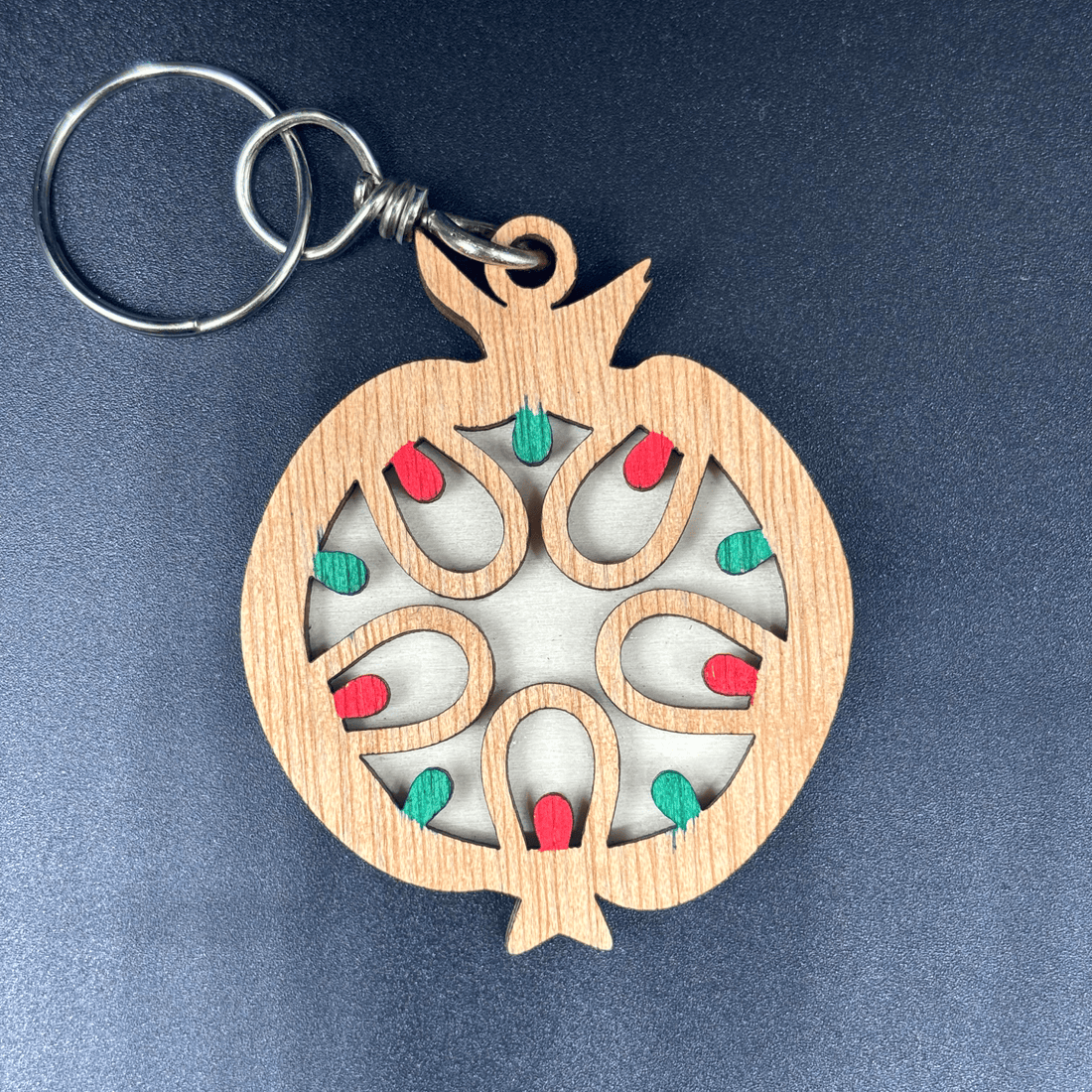 Portachiavi In Legno Luminaria Melagrana 