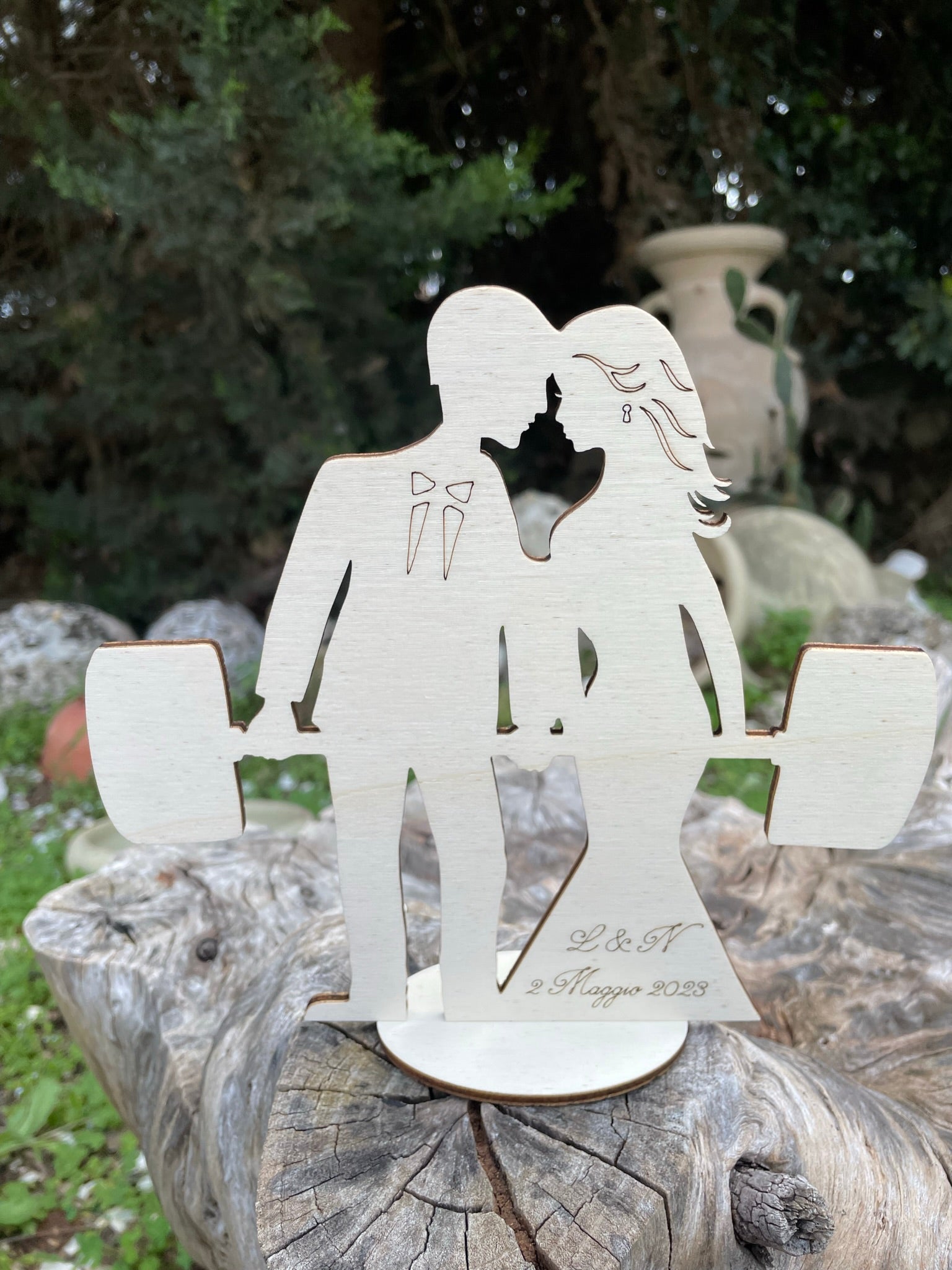 Segnatavolo tema palestra – Idea's Cottage di Brunetti Marco