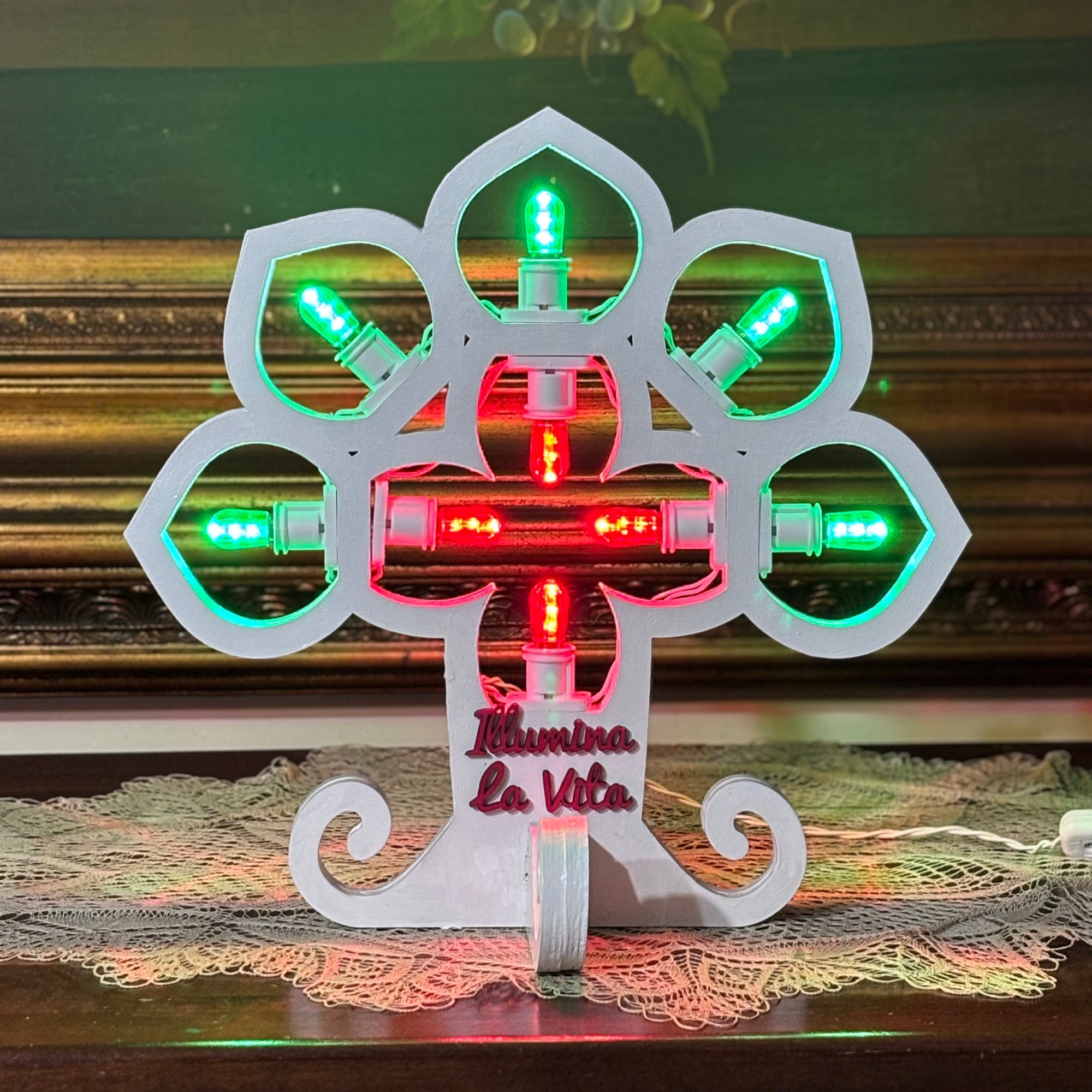 Luminaria Albero della vita Idea's Cottage di Brunetti Marco