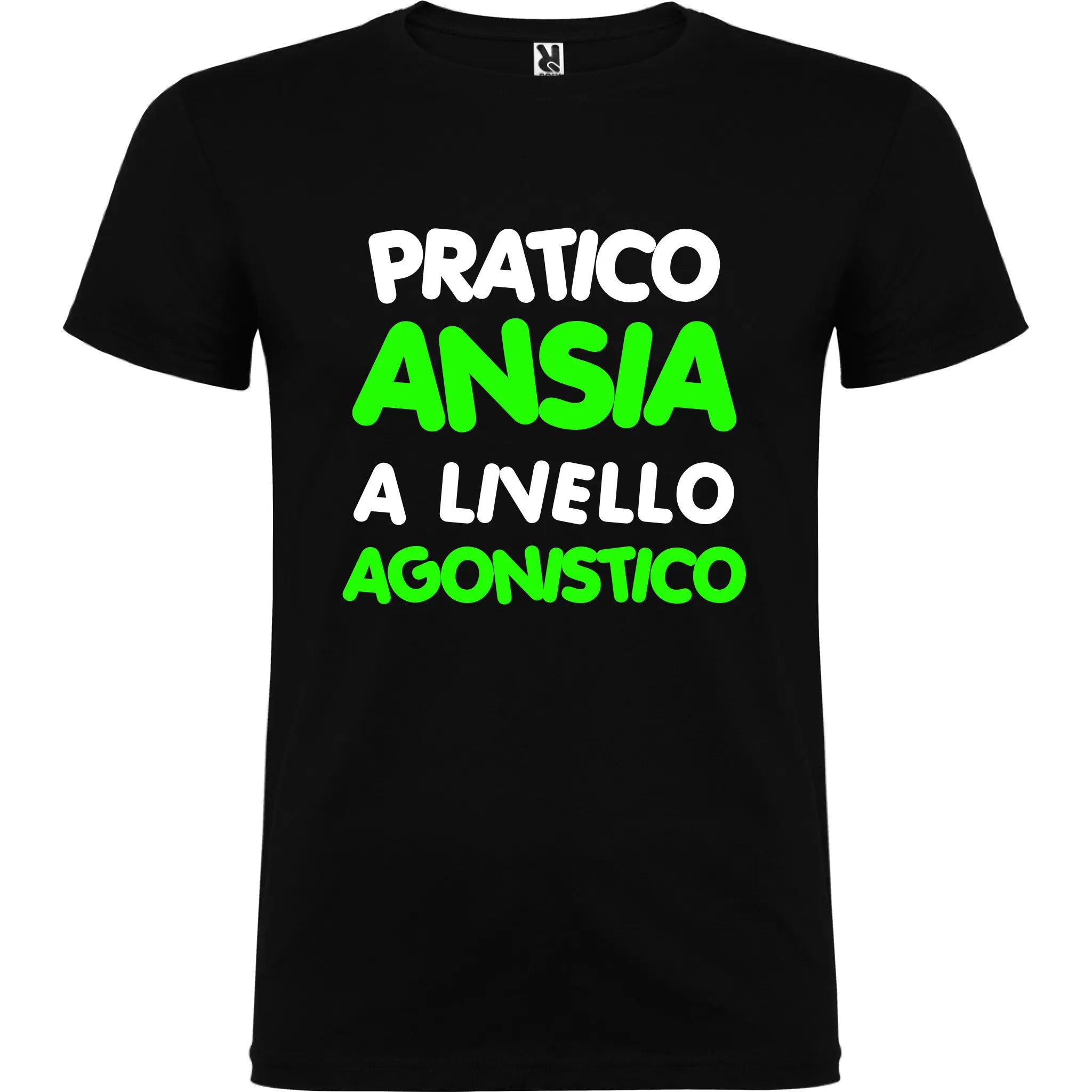 Maglietta Unisex personalizzata Ansia Agonistica 