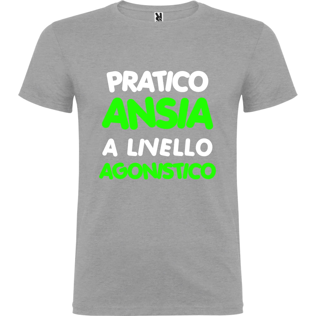 Maglietta Unisex personalizzata Ansia Agonistica 