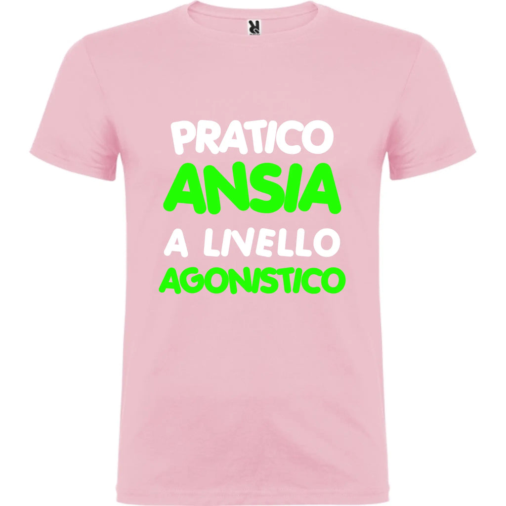 Maglietta Unisex personalizzata Ansia Agonistica 