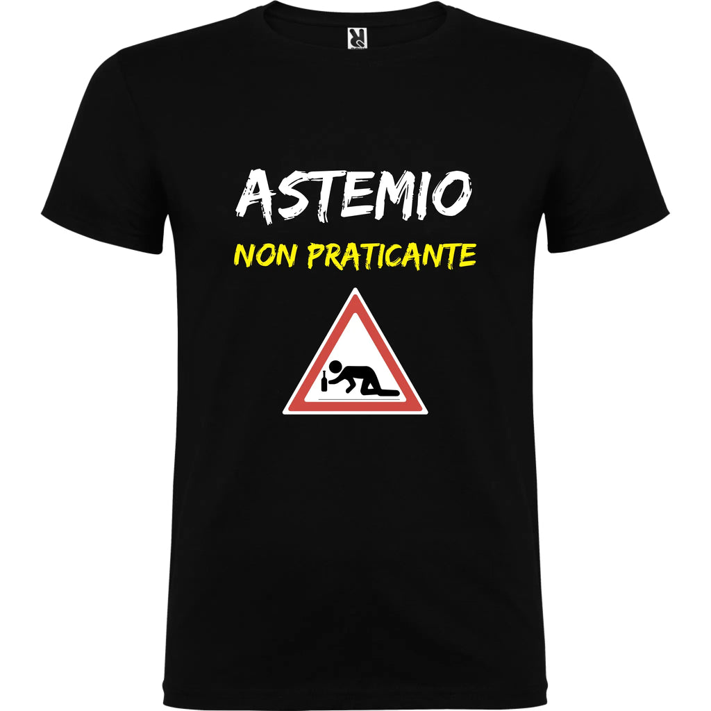Maglietta Unisex personalizzata Astemio 