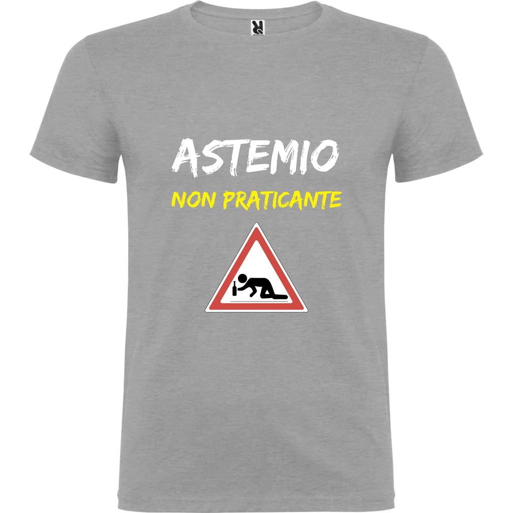 Maglietta Unisex personalizzata Astemio 