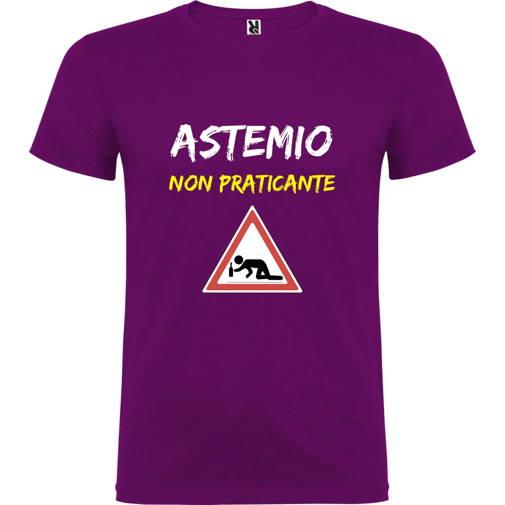Maglietta Unisex personalizzata Astemio 