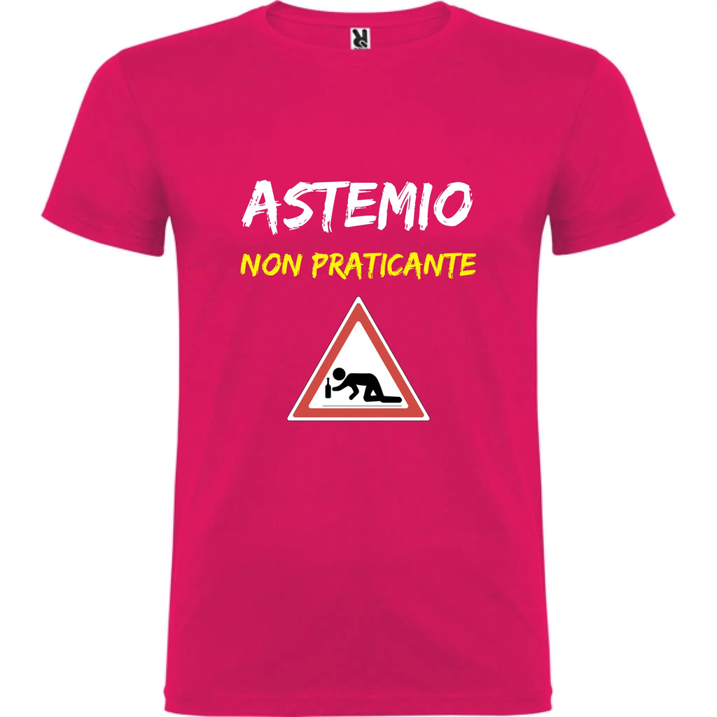 Maglietta Unisex personalizzata Astemio 
