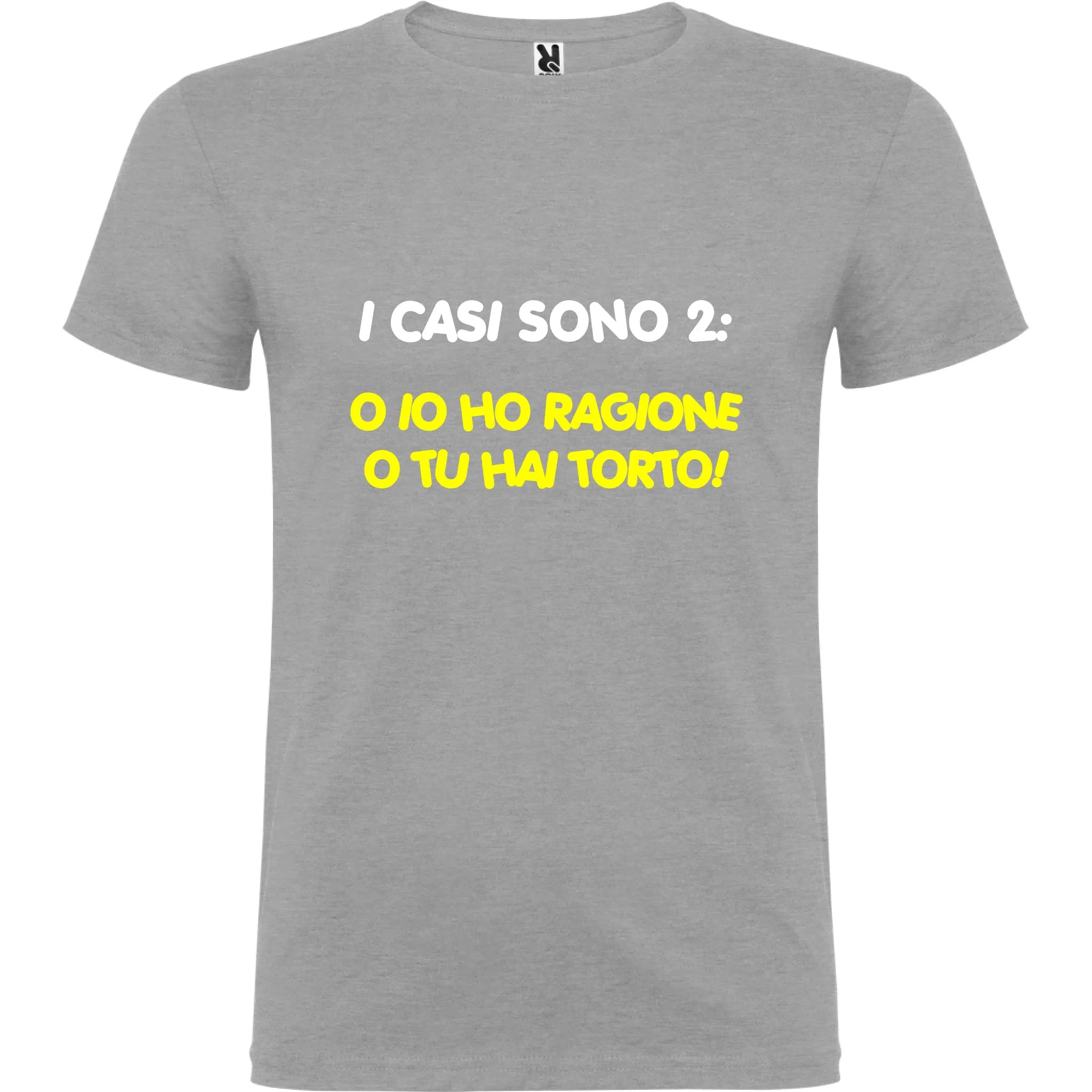 Maglietta Unisex personalizzata I Casi Sono 2 