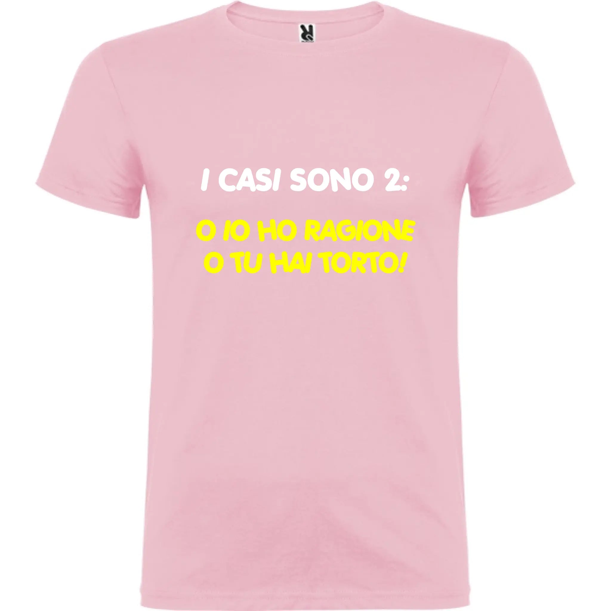 Maglietta Unisex personalizzata I Casi Sono 2 