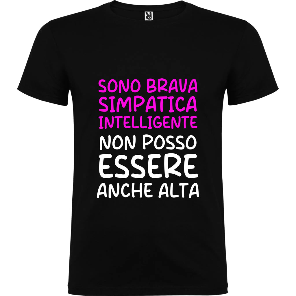 Maglietta Unisex personalizzata Non Posso Essere 