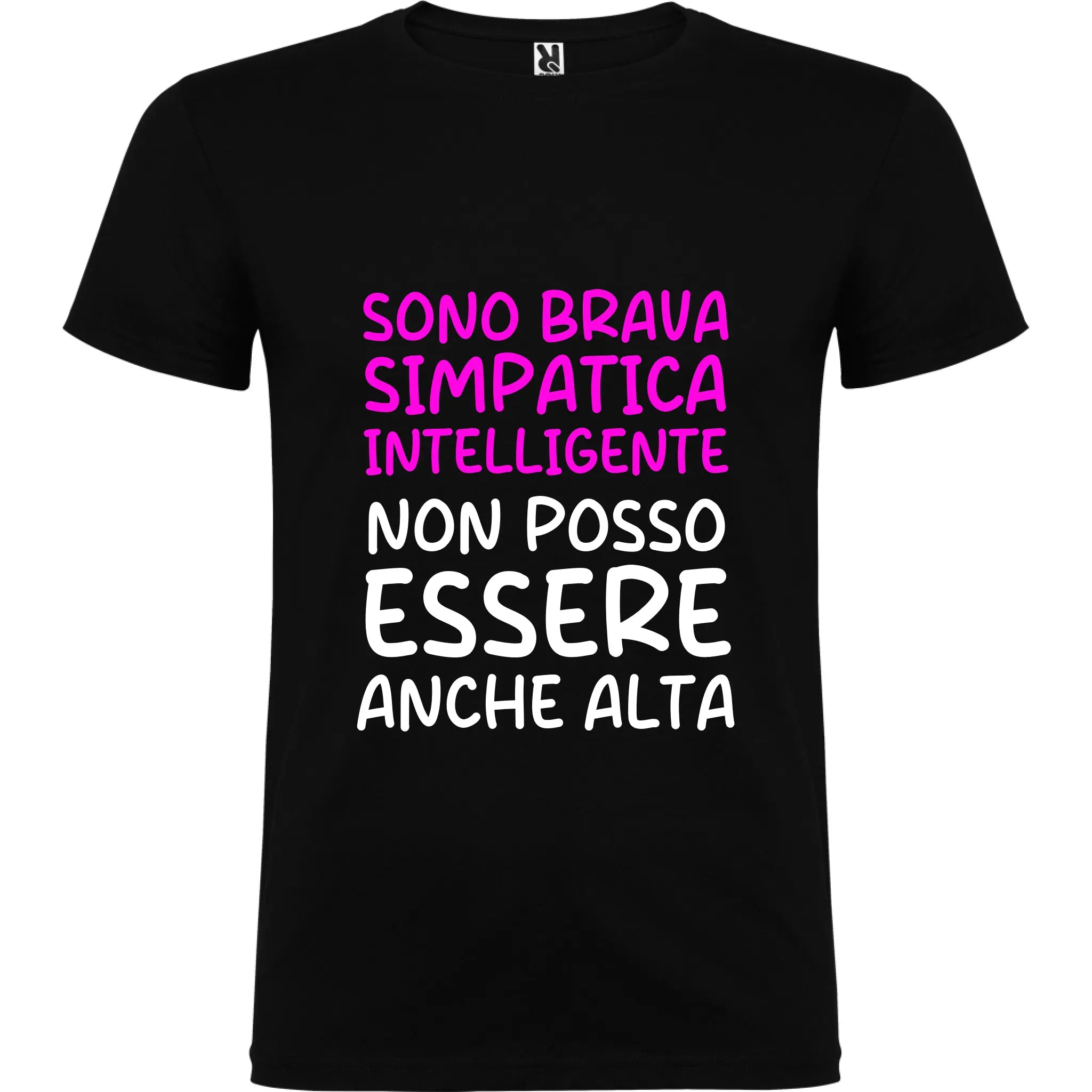 Maglietta Unisex personalizzata Non Posso Essere 