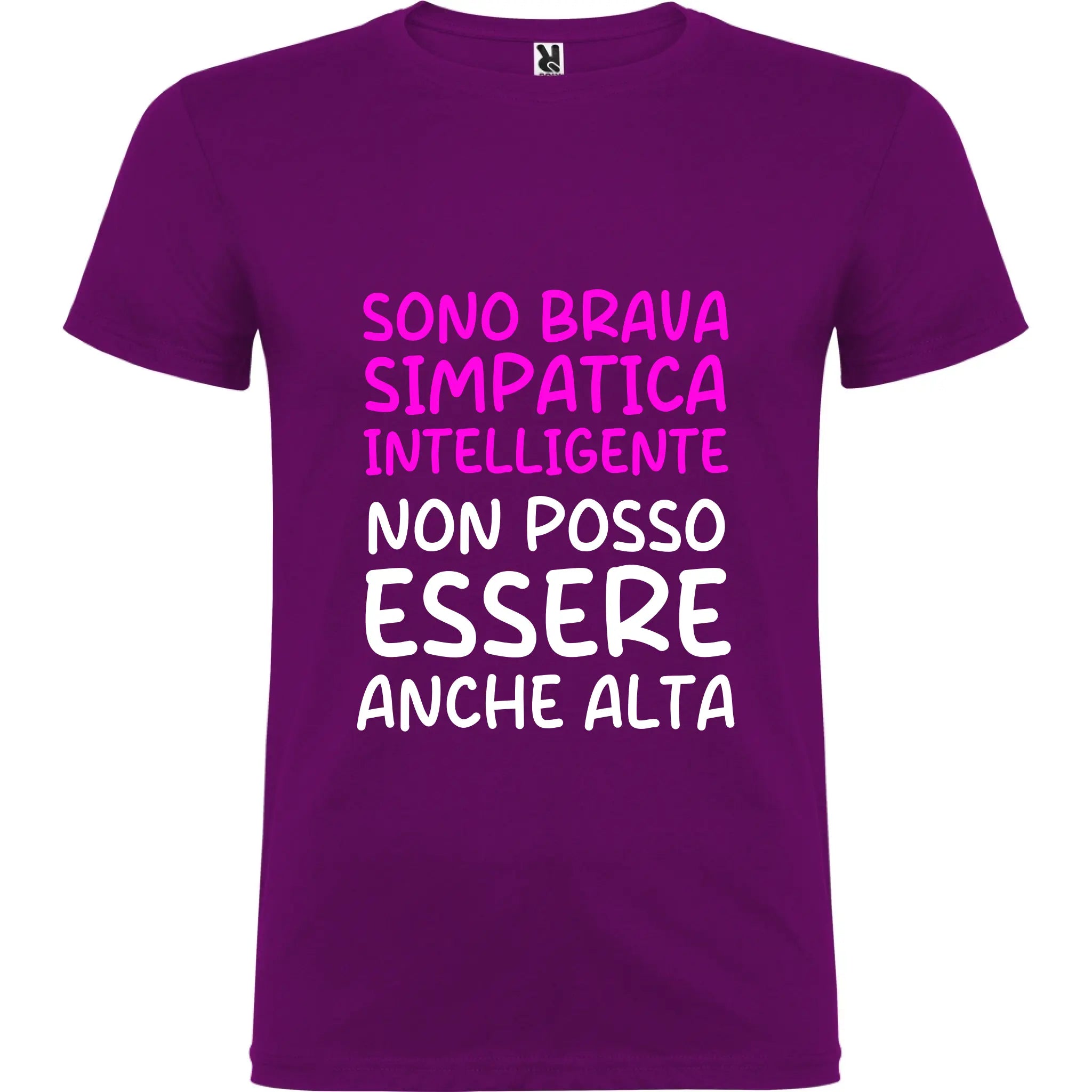 Maglietta Unisex personalizzata Non Posso Essere 