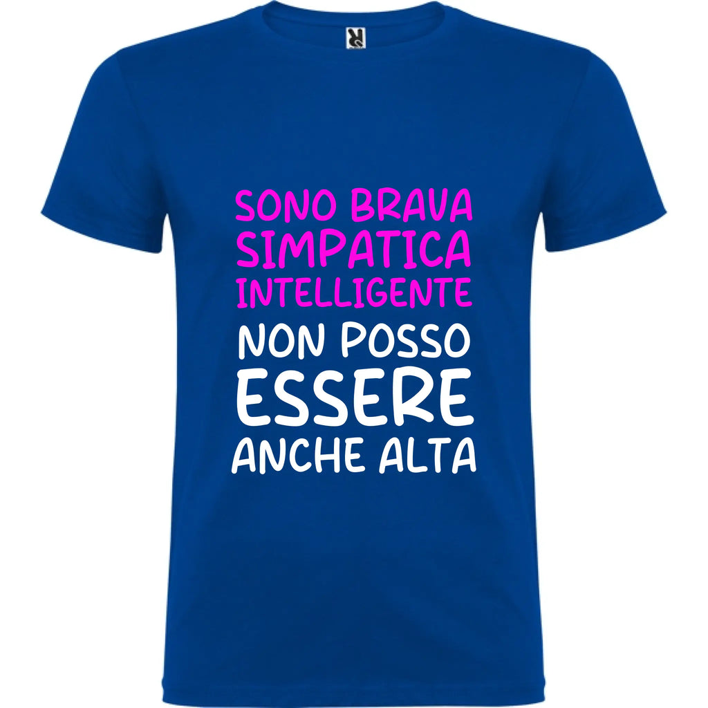 Maglietta Unisex personalizzata Non Posso Essere 