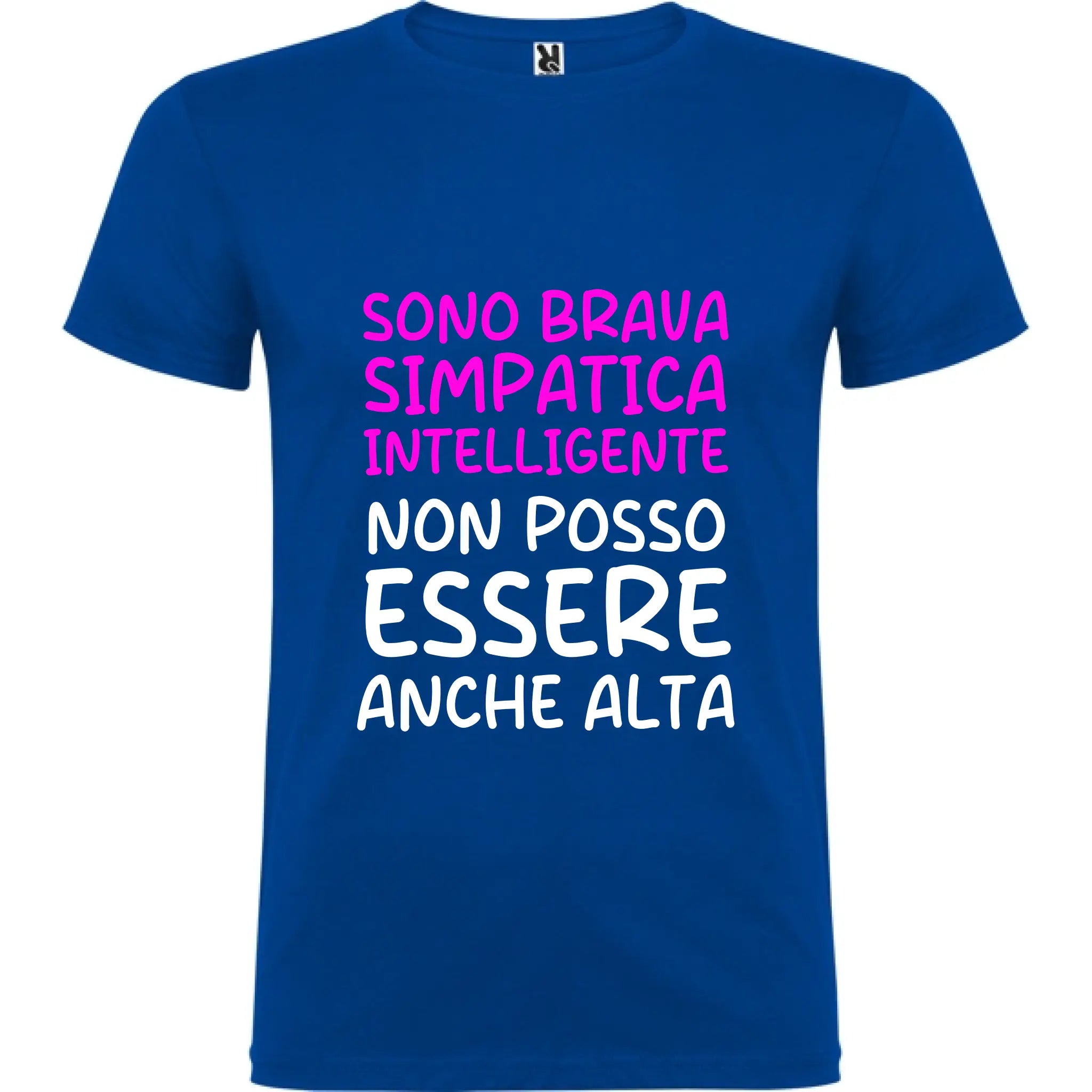 Maglietta Unisex personalizzata Non Posso Essere 