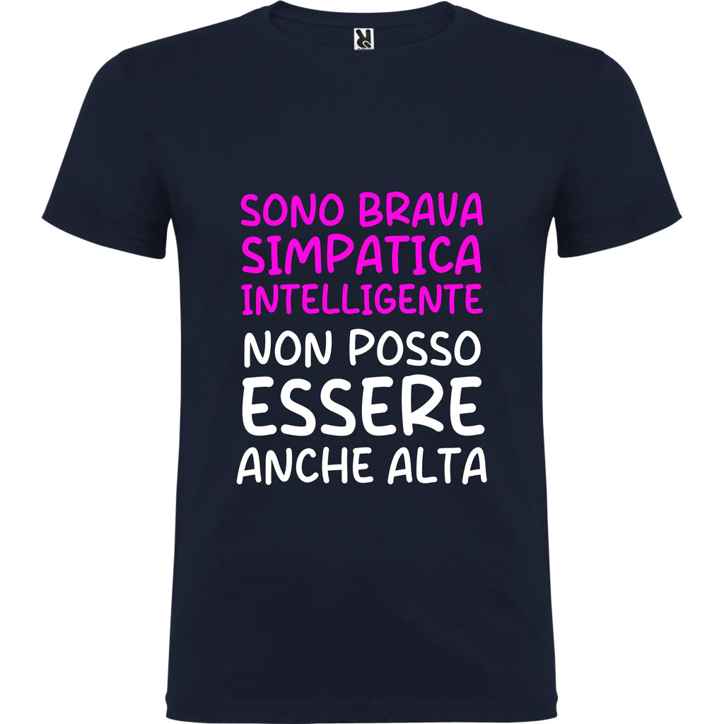 Maglietta Unisex personalizzata Non Posso Essere 
