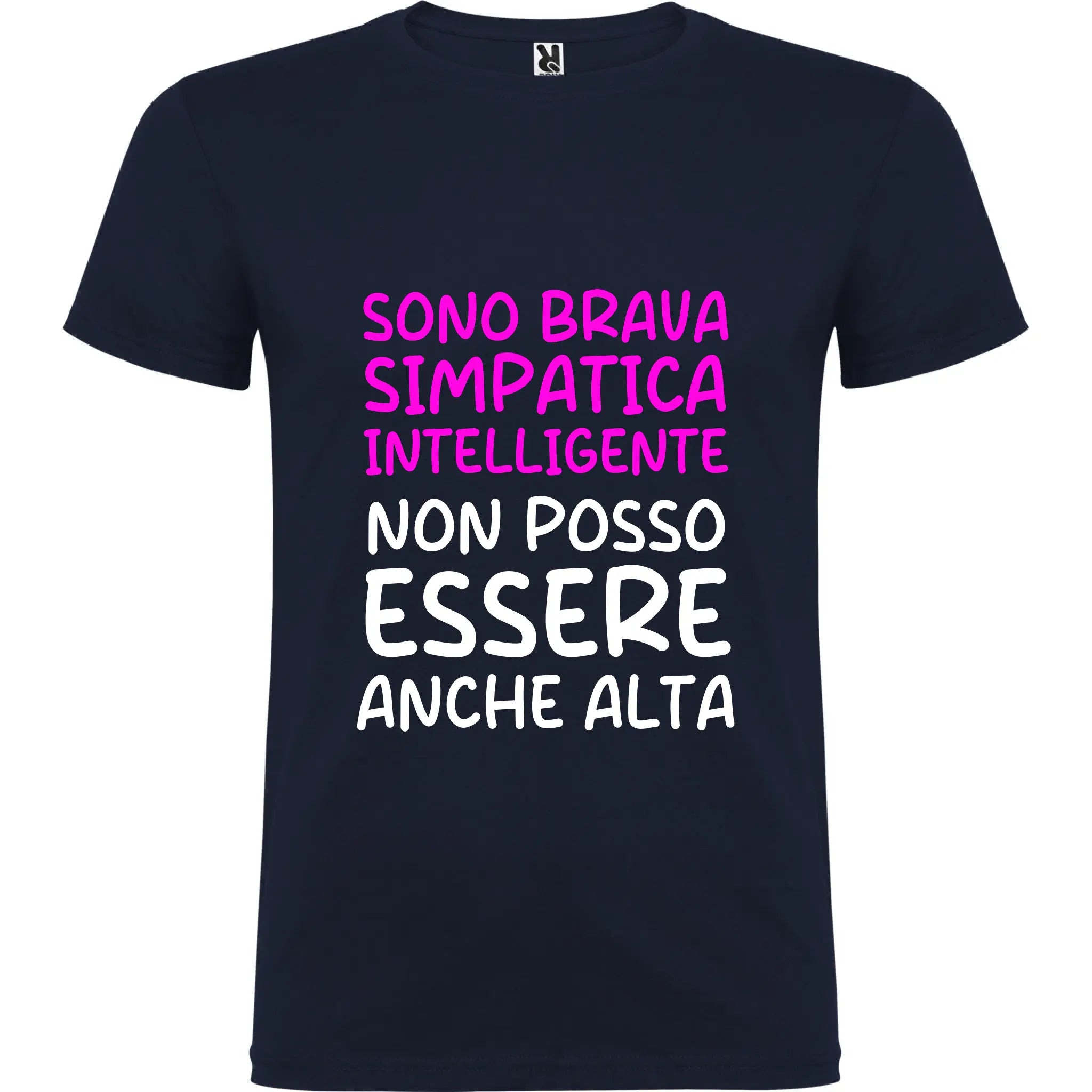 Maglietta Unisex personalizzata Non Posso Essere 