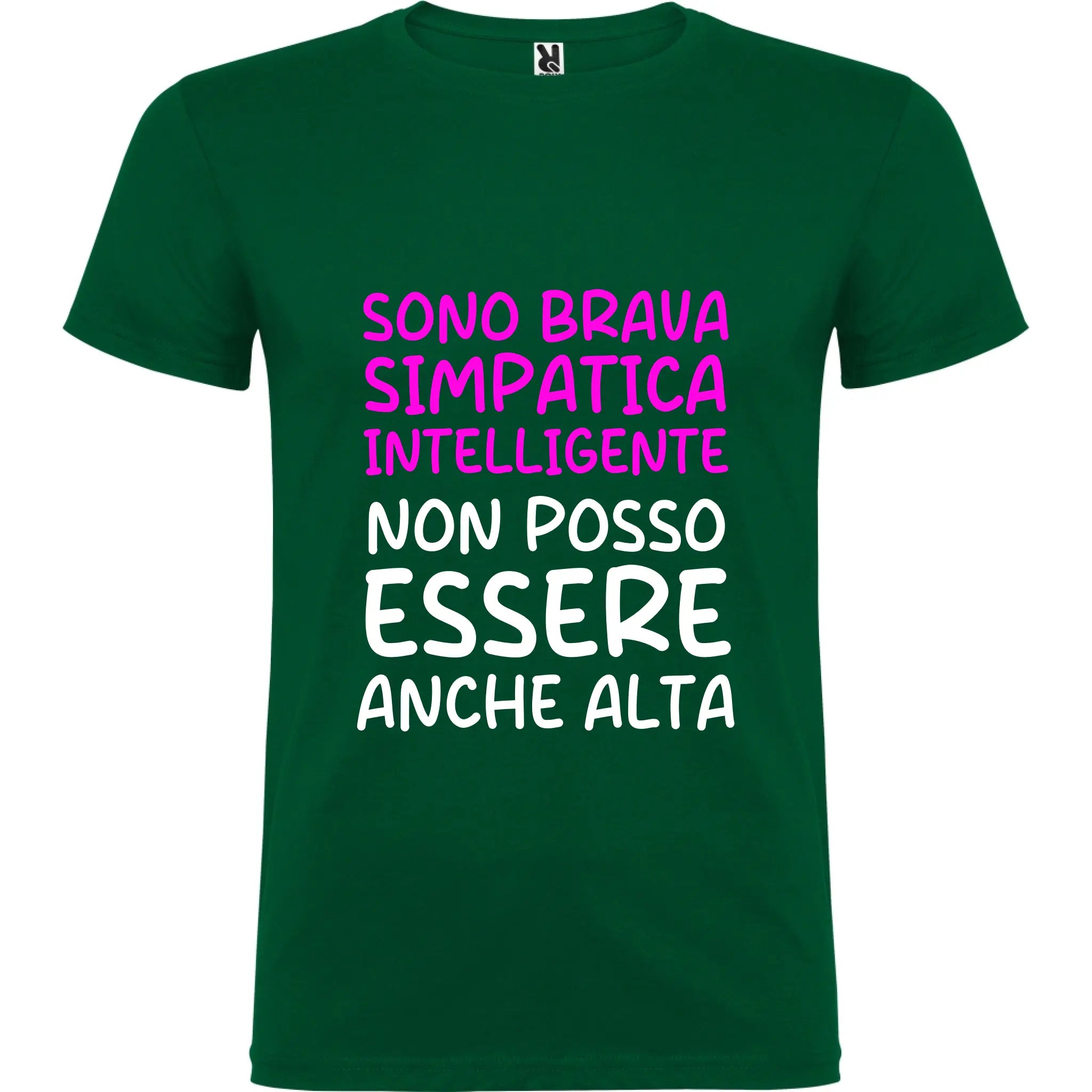 Maglietta Unisex personalizzata Non Posso Essere 