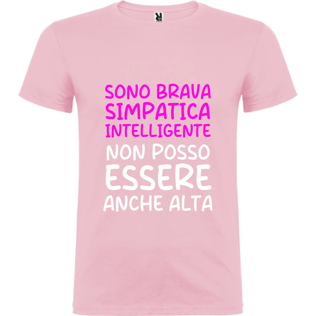 Maglietta Unisex personalizzata Non Posso Essere 