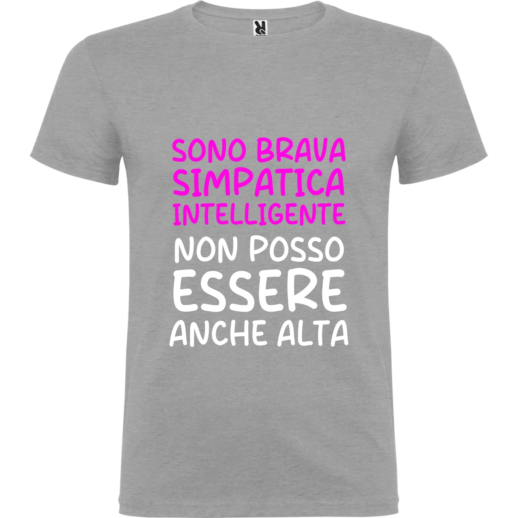 Maglietta Unisex personalizzata Non Posso Essere 