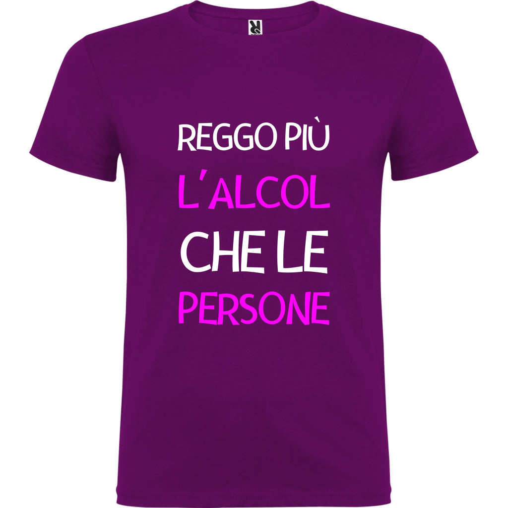 Maglietta Unisex personalizzata Reggo più l'Alcol 