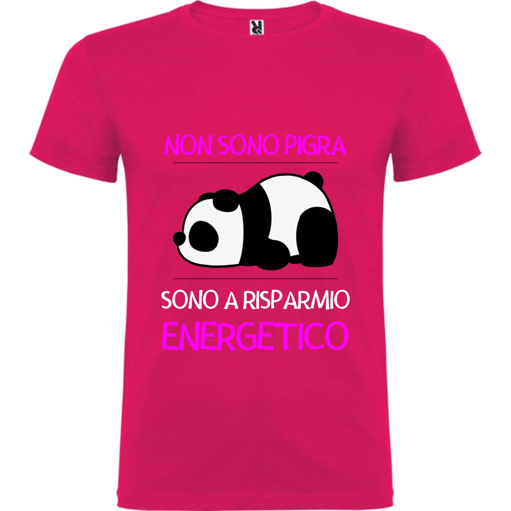 Maglietta Unisex personalizzata Risparmio Energetico 