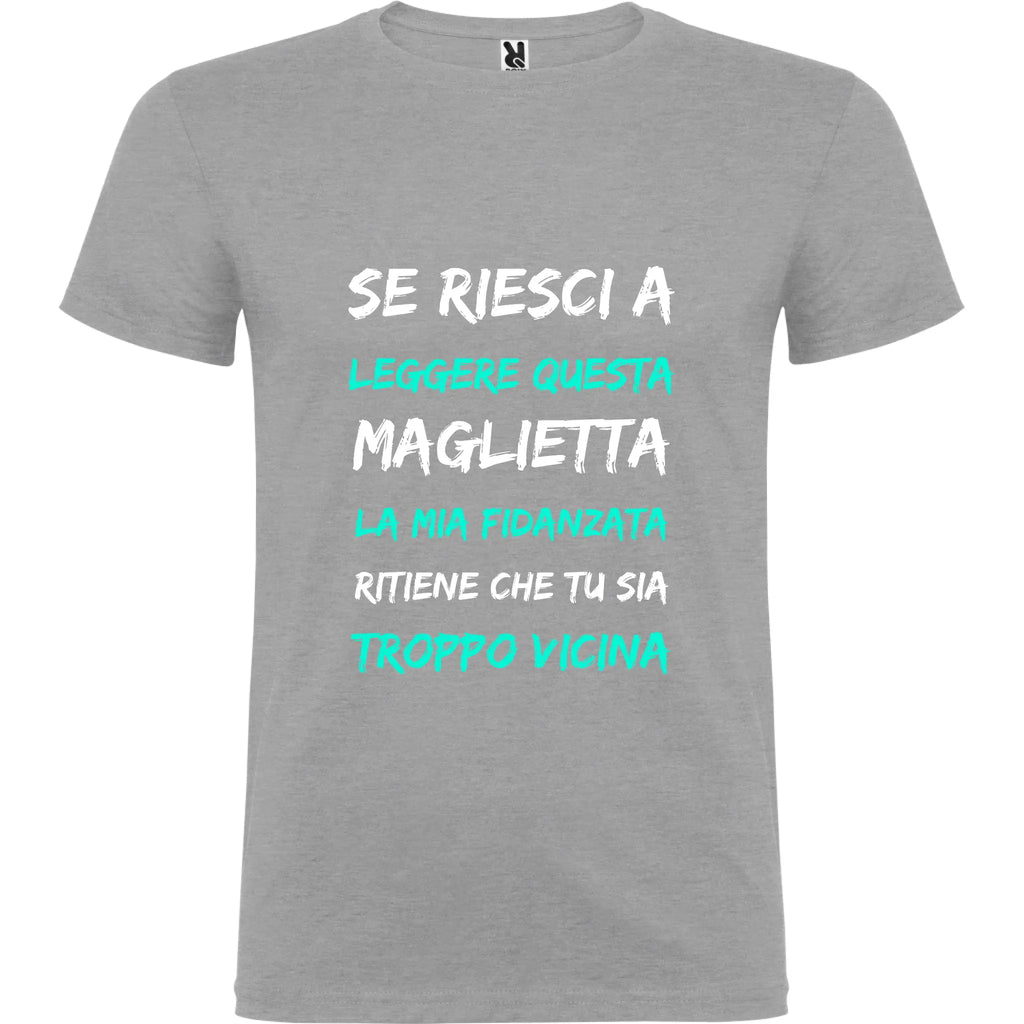 Maglietta Unisex personalizzata Stai a Distanza 