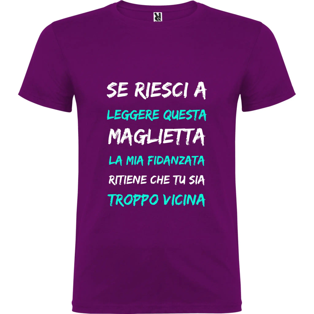 Maglietta Unisex personalizzata Stai a Distanza 