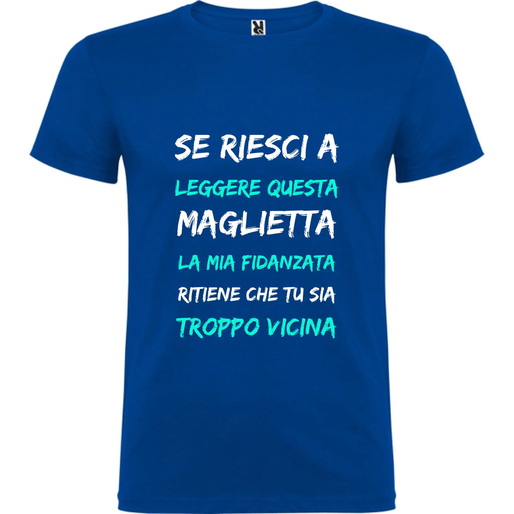 Maglietta Unisex personalizzata Stai a Distanza 