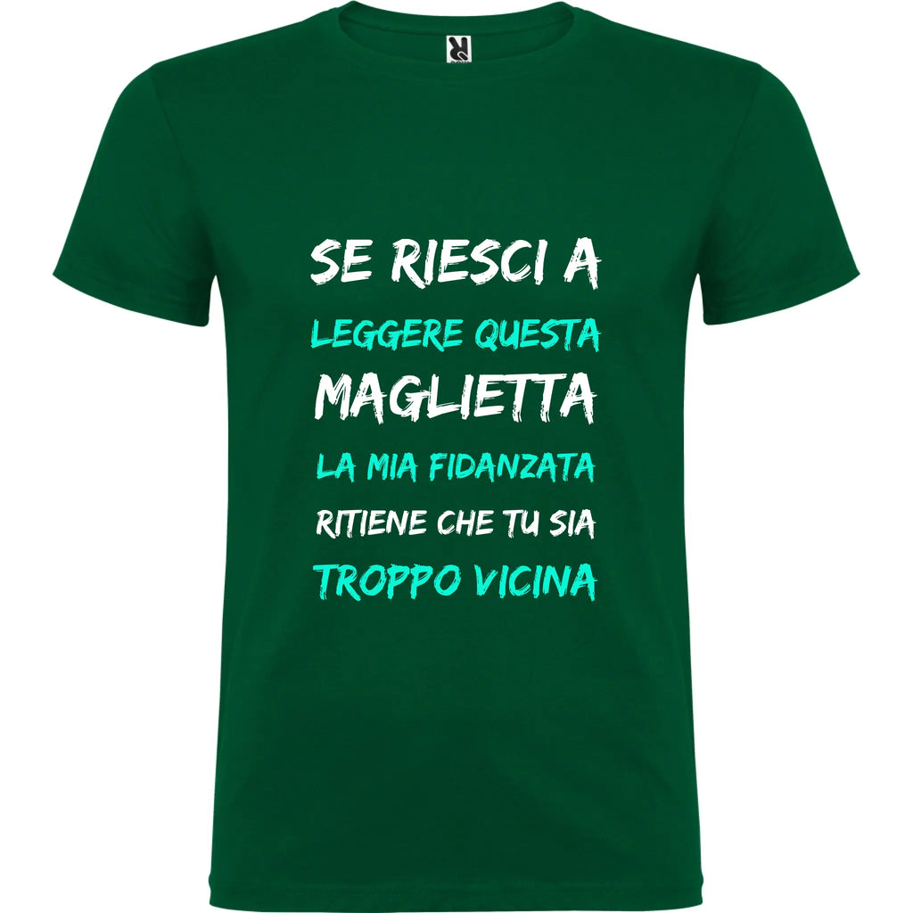 Maglietta Unisex personalizzata Stai a Distanza 