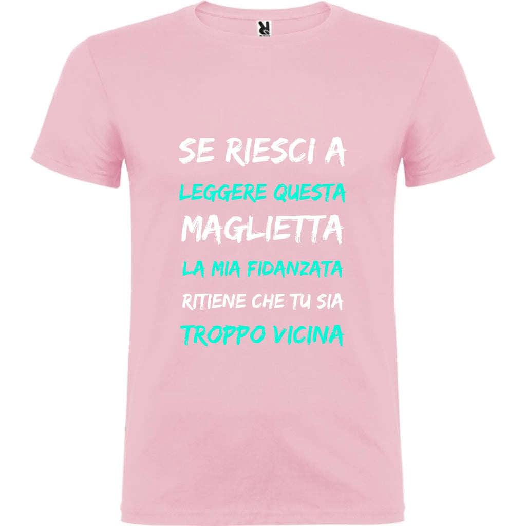 Maglietta Unisex personalizzata Stai a Distanza 