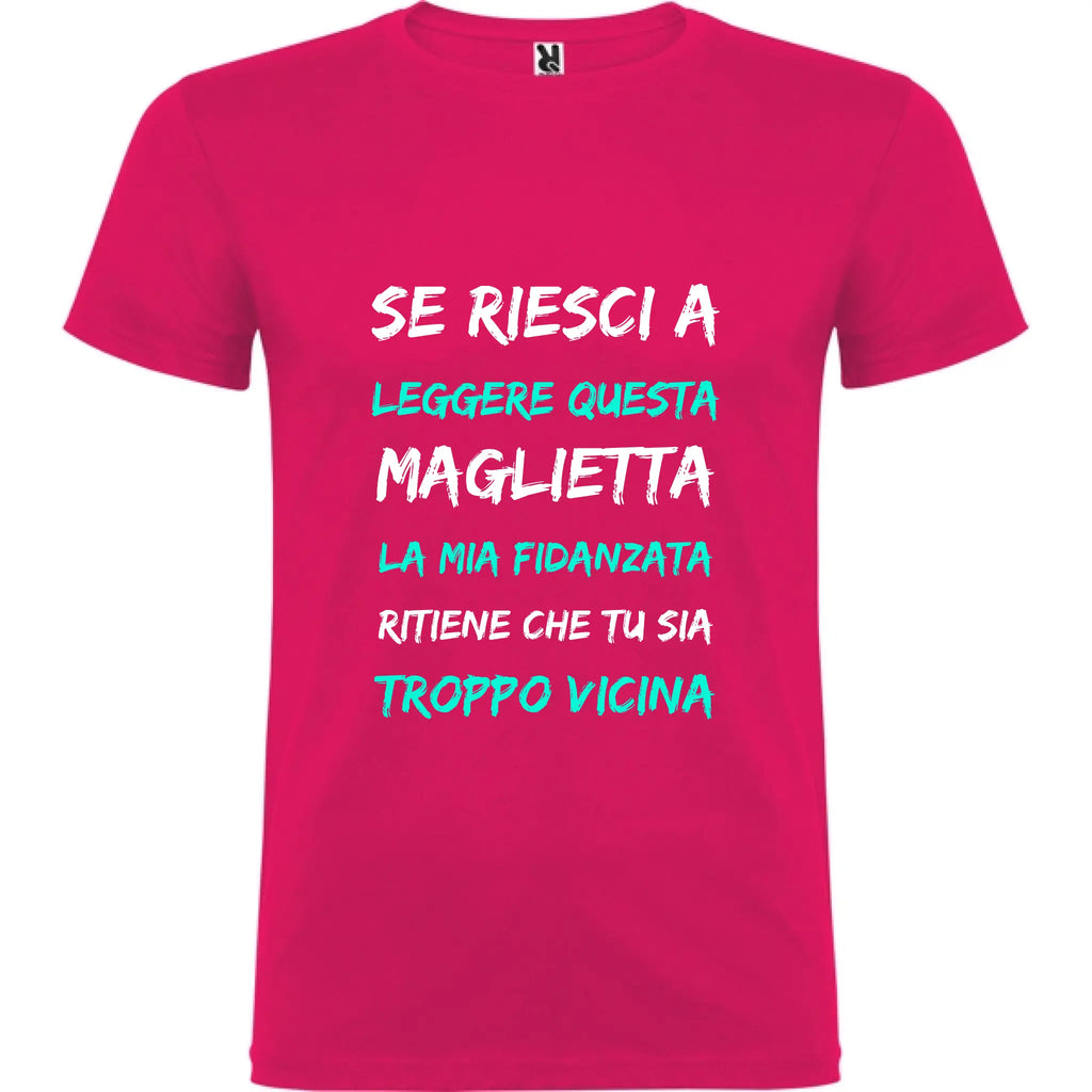 Maglietta Unisex personalizzata Stai a Distanza 
