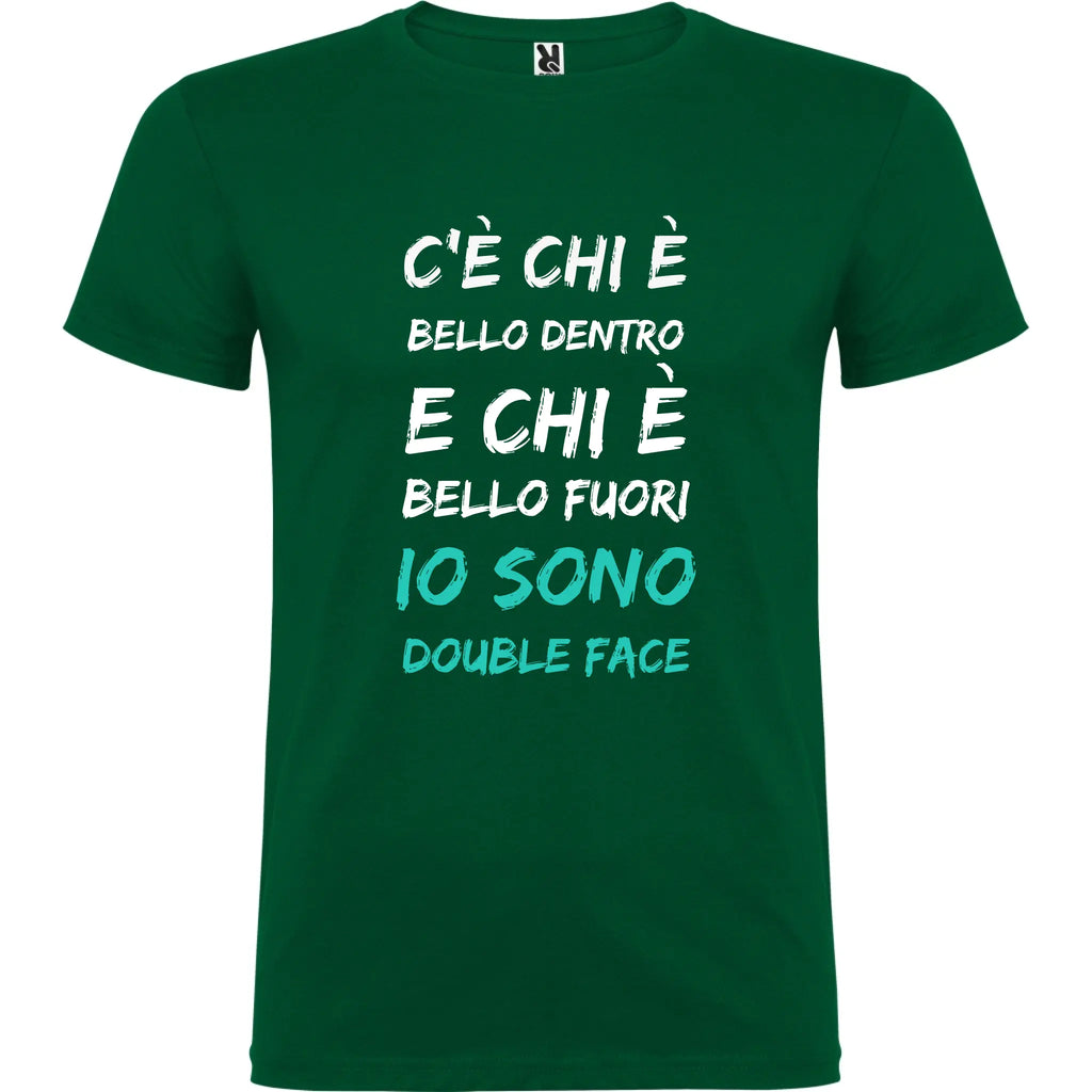 Maglietta Unisex personalizzata con frase Bello dentro e Bello fuori 