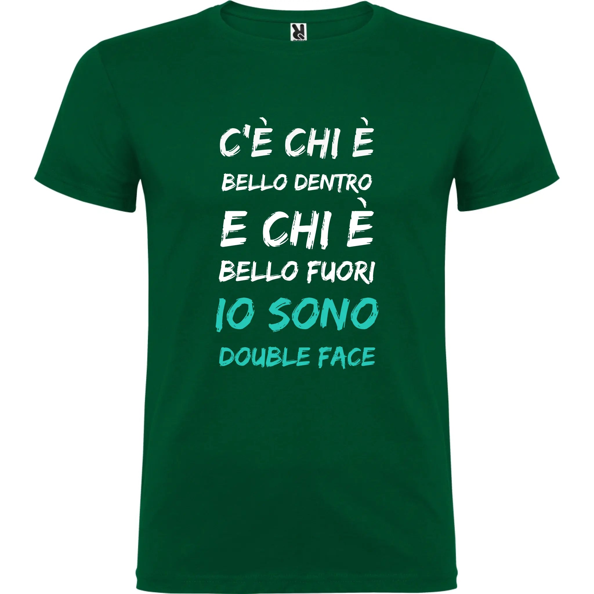 Maglietta Unisex personalizzata con frase Bello dentro e Bello fuori 