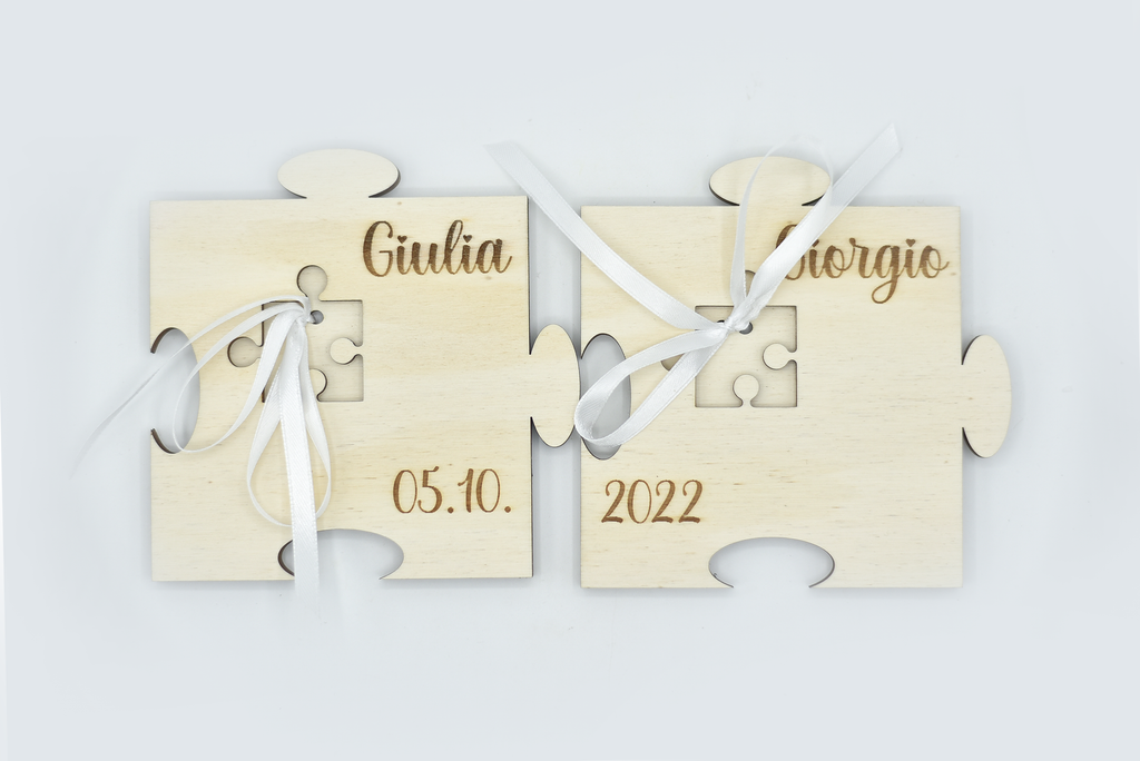 Portafedi Puzzle legno Idea's Cottage