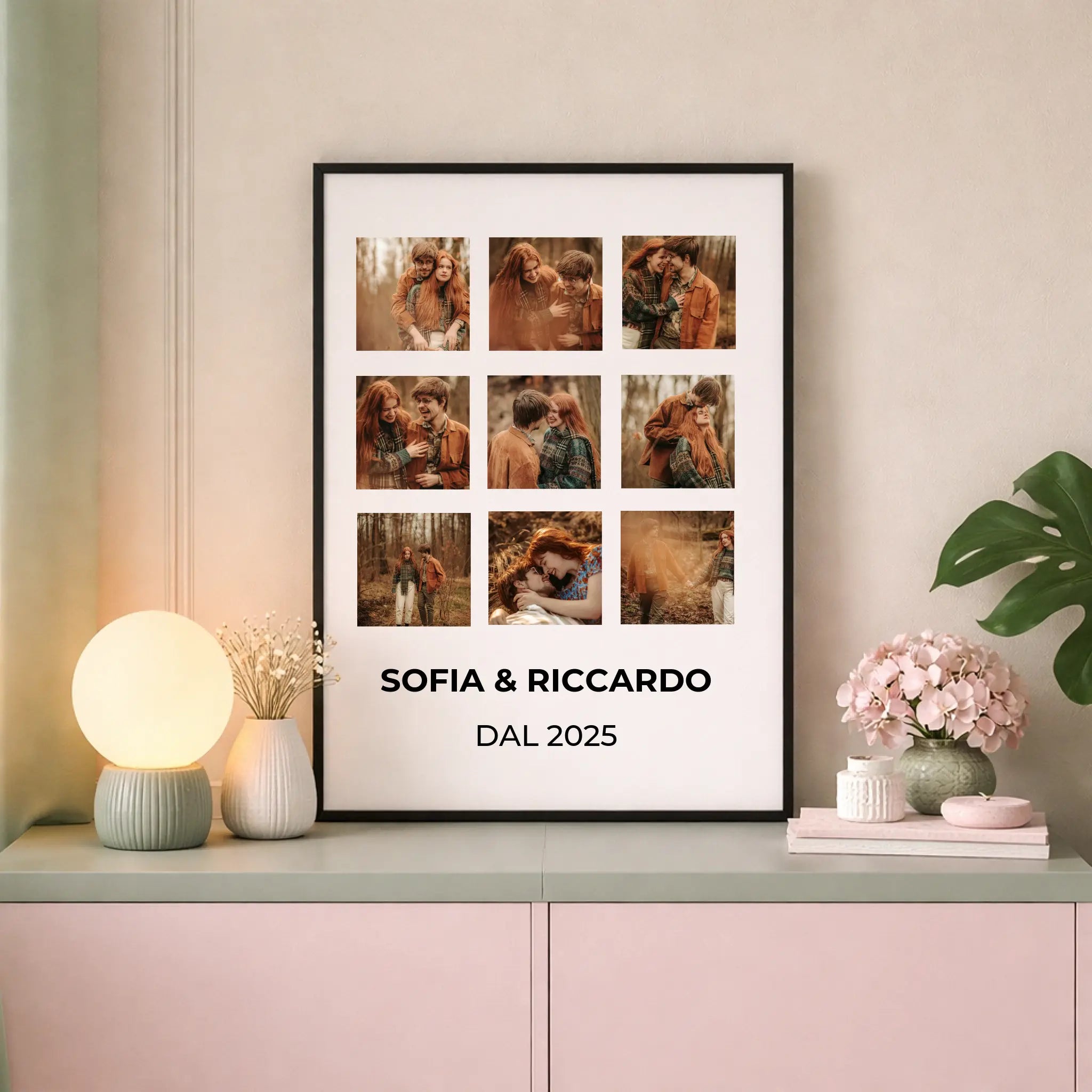 Poster Personalizzato con Collage fotografico 