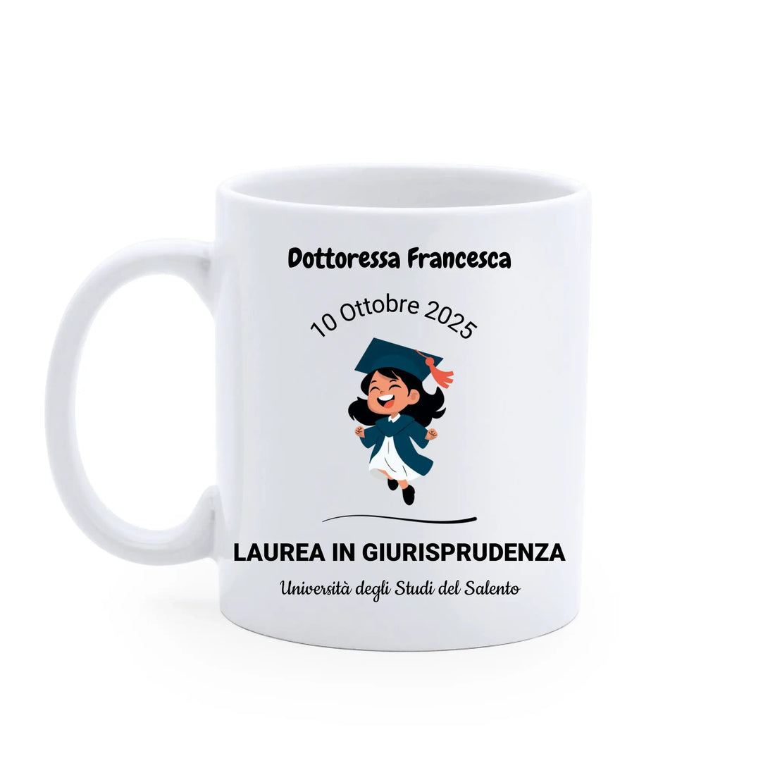 Tazza Personalizzata Donna - Idea regalo Laurea 