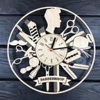 Orologio da parete Barber Shop Idea's Cottage