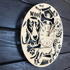Orologio da parete Bassotto Idea's Cottage