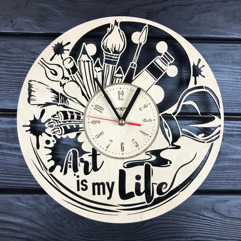 Orologio da parete Arte Idea's Cottage